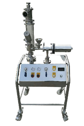 實(shí)驗(yàn)室中小型<a href=http://www.shuangluoxuan.cn/chanpin/27.html target=_blank class=infotextkey>氣流粉碎機(jī)</a>